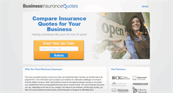 Desktop Screenshot of businessinsurance.org